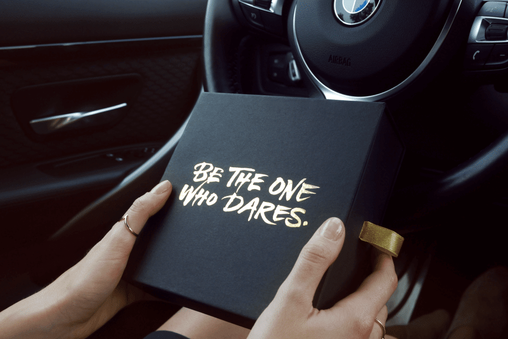 Luxuriöse Verpackung von BMW