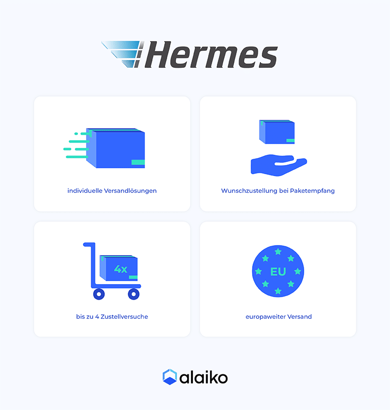 Die Merkmale des Paketdienstes Hermes